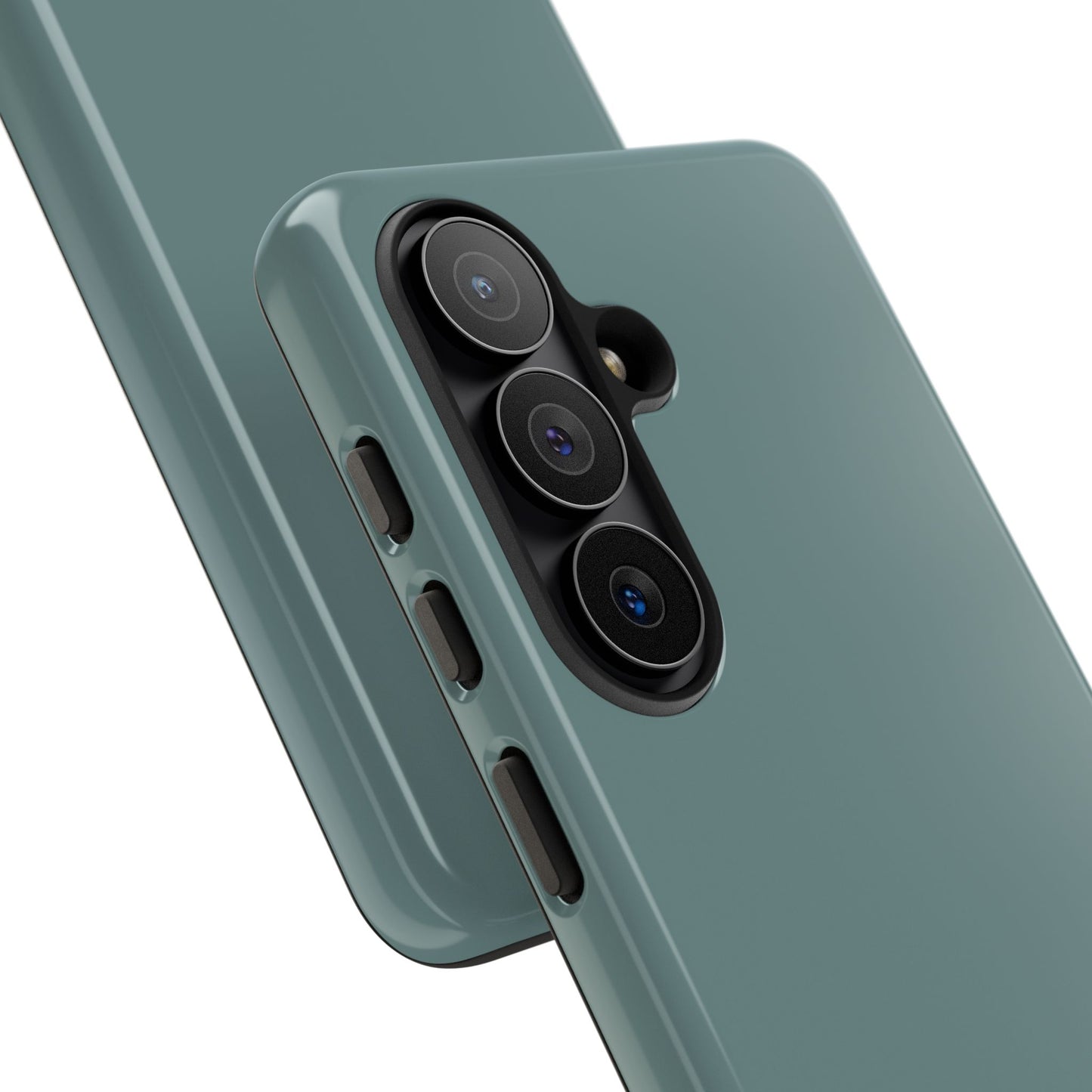 Dusty Blue Tough Cell Phone Case, Matte or Glossy Iphone and Samsung