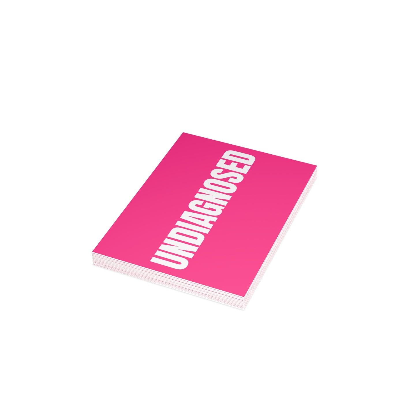 Pink Postcard Set Pack of 10, 30 or 50 w/ Envelopes | Coordinated Collection