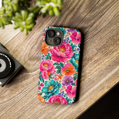 Dreamy Floral Tough Phone Case iPhone Samsung Floral Phone Cover