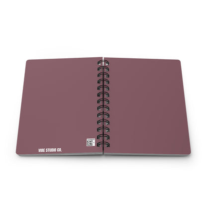 Mauve Spiral Lined Notebook 150 Page Journal | Coordinated Collection