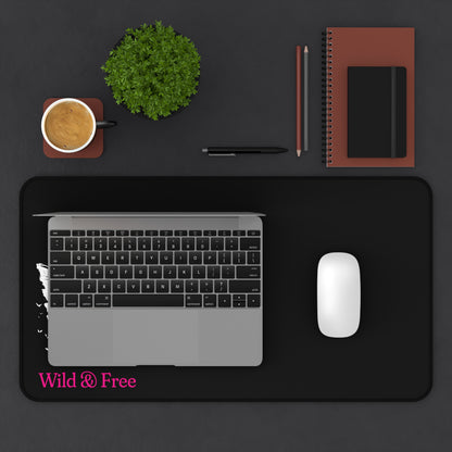 Wild & Free Butterfly Desk Pad