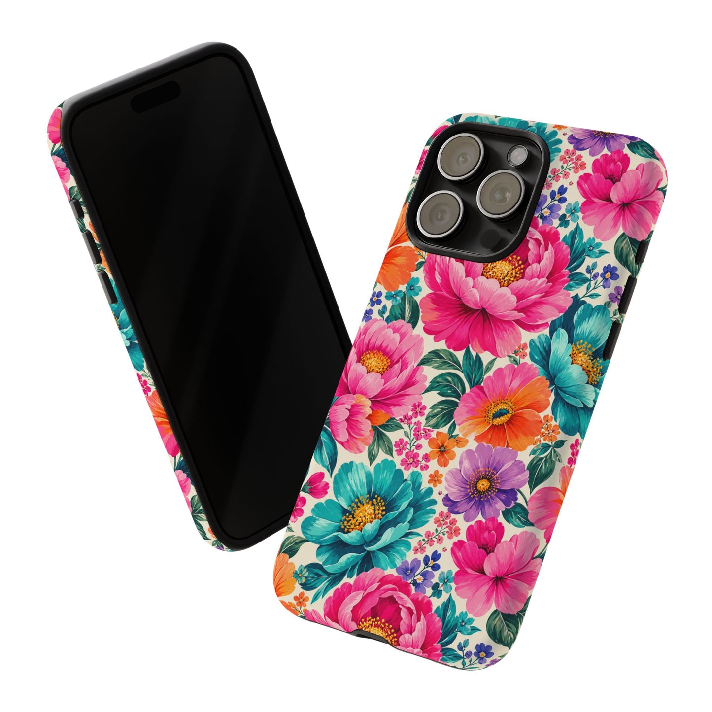 Dreamy Floral Tough Phone Case iPhone Samsung Floral Phone Cover