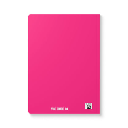 Pink The Journey Starts Now A5 Lined Journal