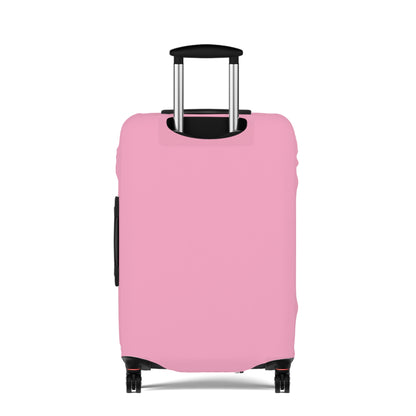 Light Pink Luggage Cover Travel Suitcase Cover Protective Stretch Cover