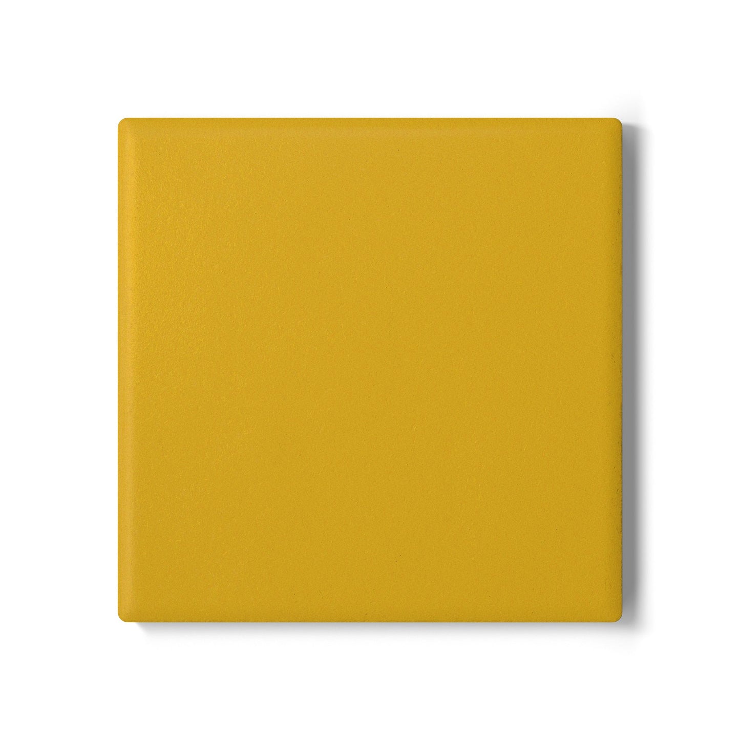 Honey Yellow Ceramic Coaster Round or Square | Coordinated Collection