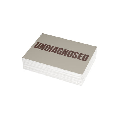 Warm Stone Postcard Set Pack of 10, 30 or 50 w/ Envelopes | Coordinated Collection