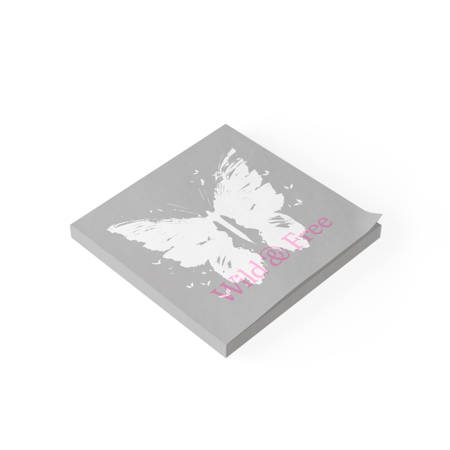 Wild and Free Sticky Notes Butterfly Post It Notes (7 Sizes)