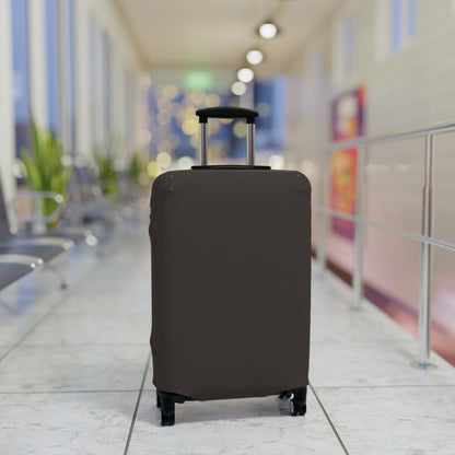 Muted Charcoal Luggage Cover Travel Suitcase Cover Protective Stretch Cover