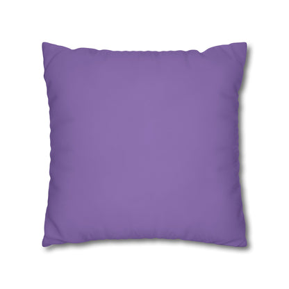 Purple Canvas Pillow Cover 20x20
