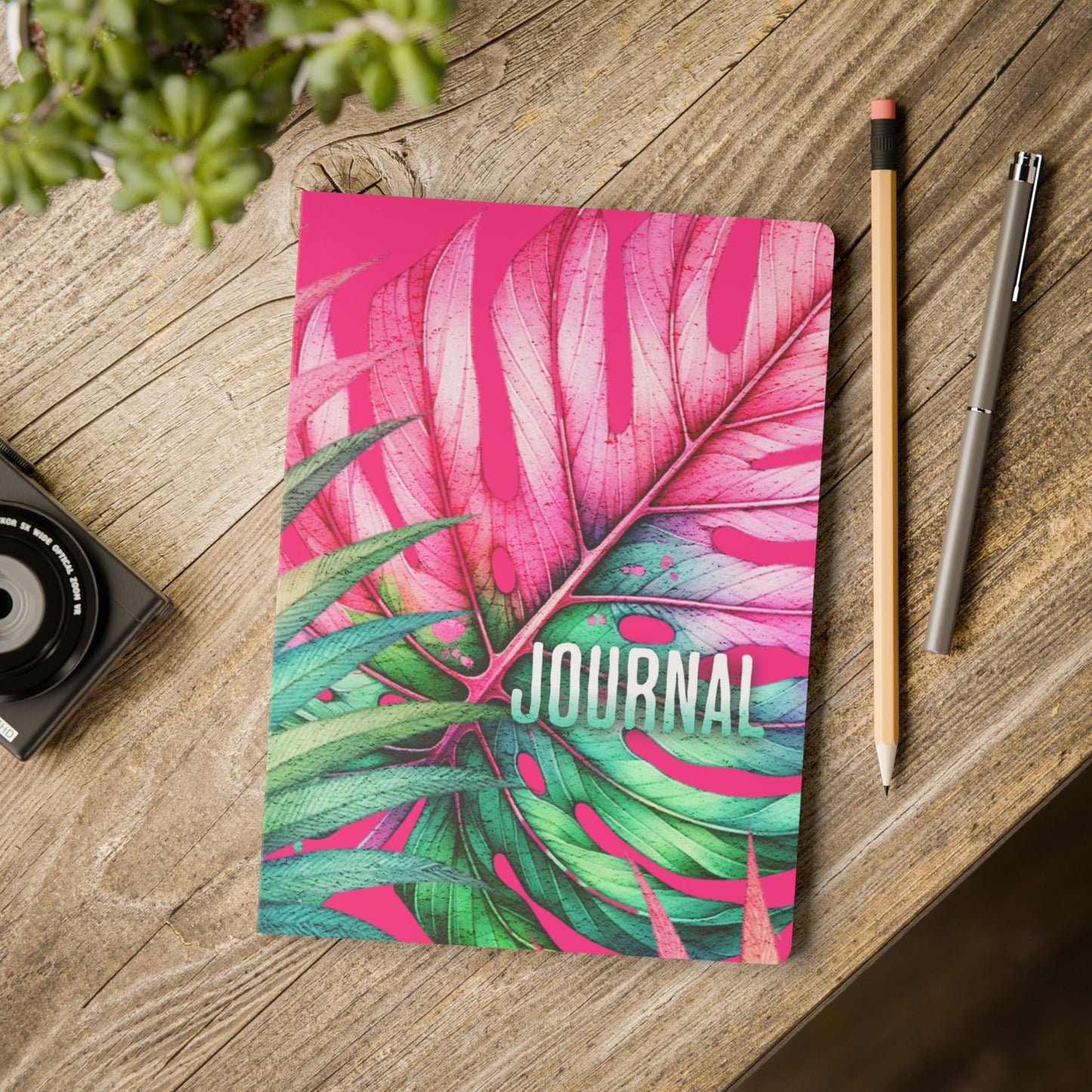 Tropical Vibes A5 Lined Journal