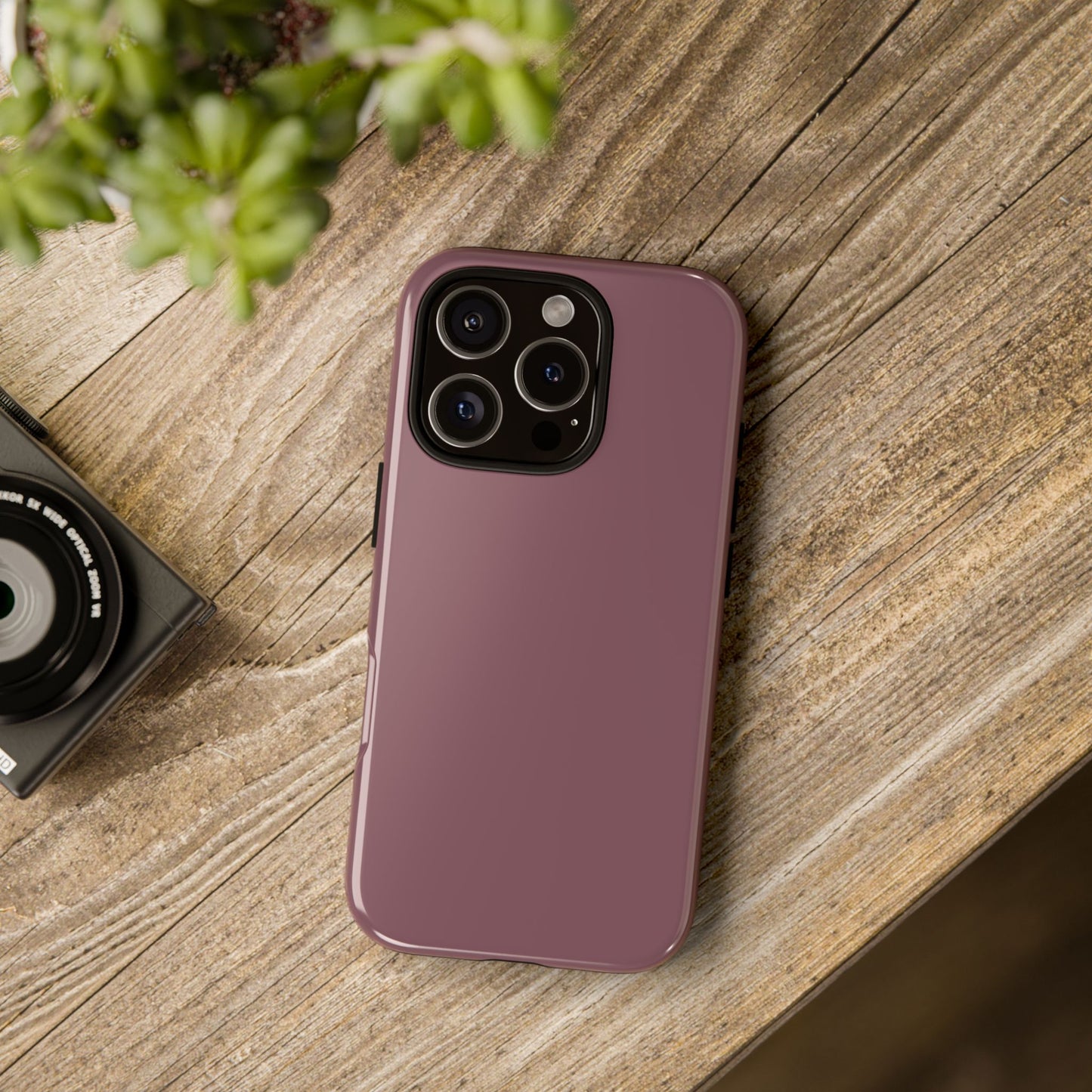 Mauve Tough Cell Phone Case Matte or Glossy Protective Case iPhone Samsung