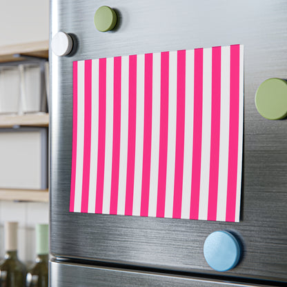 Pink Stripe Sticky Notes (7 Sizes)