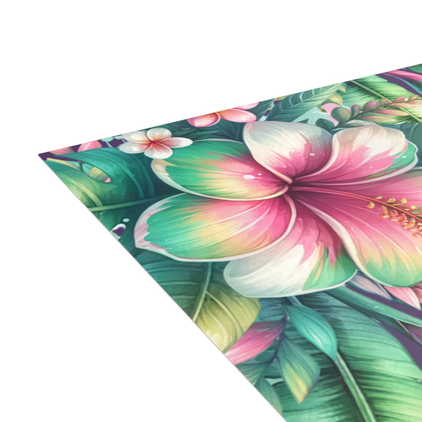 Paradise in Full Bloom Postcard Tropical Floral Botanical Postcards (30, 40 or 50)