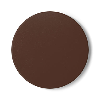 Chocolate Brown Ceramic Coaster Round or Square | Coordinated Collection