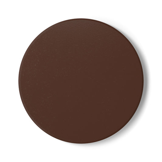 Chocolate Brown Ceramic Coaster Round or Square | Coordinated Collection