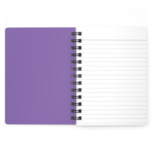 Purple Spiral Lined Notebook 150 Page Journal | Coordinated Collection
