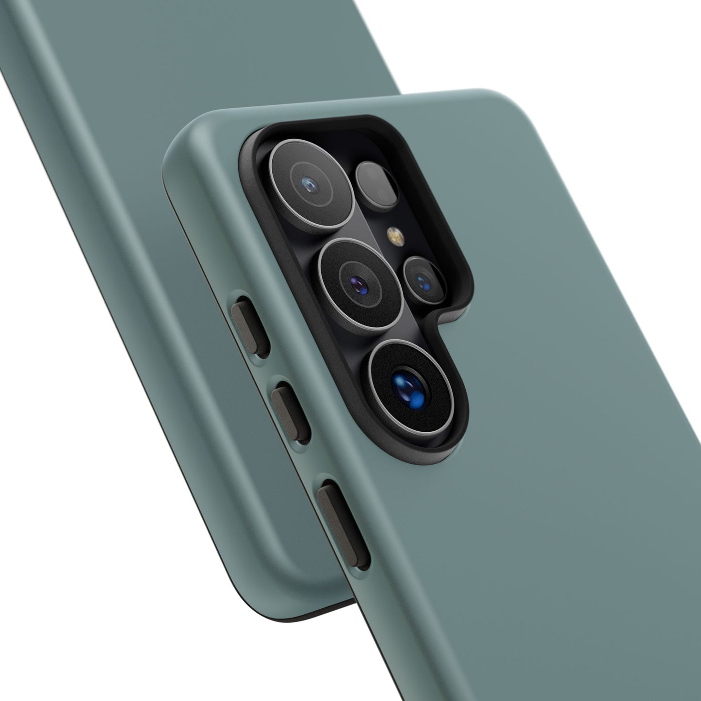 Dusty Blue Tough Cell Phone Case, Matte or Glossy Iphone and Samsung