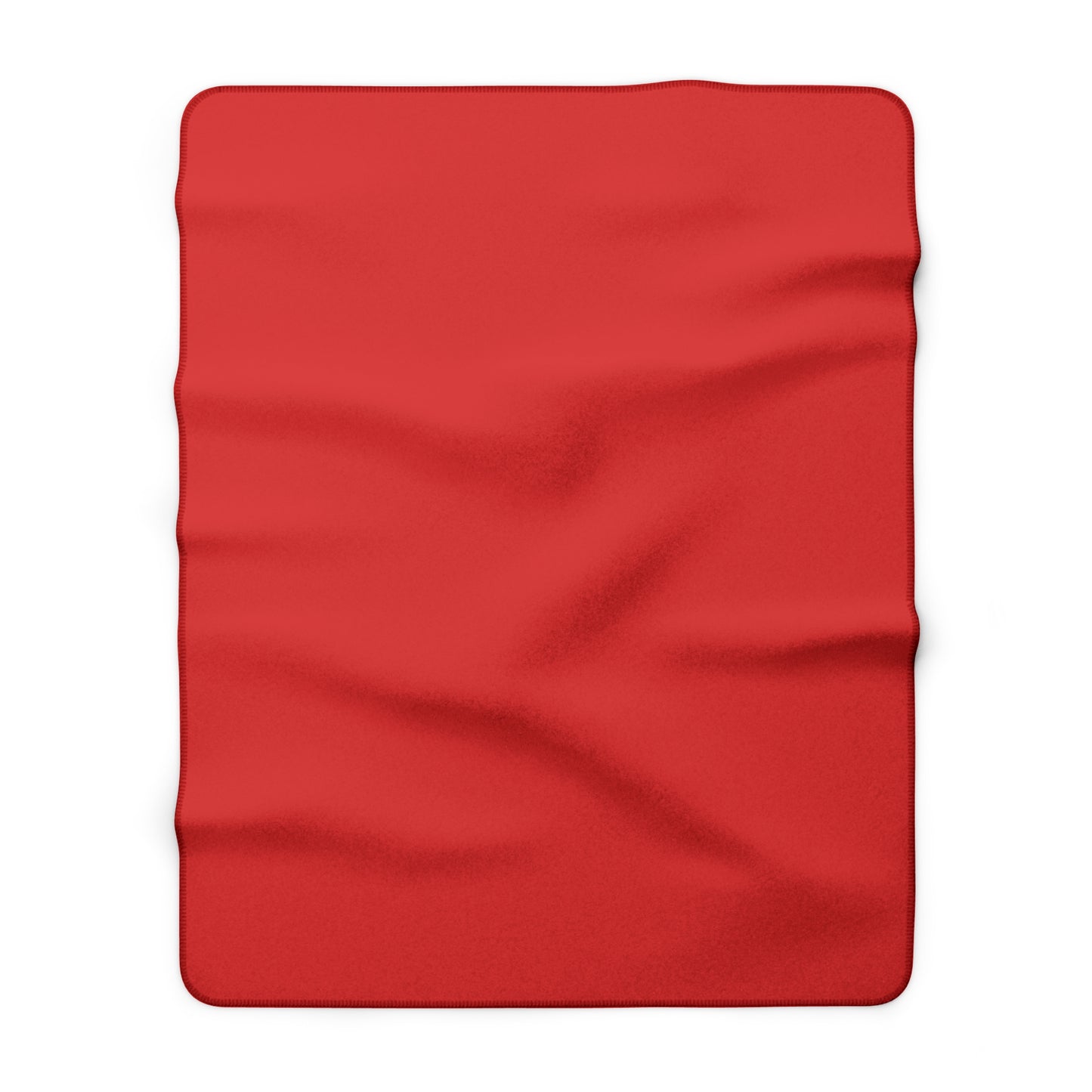 True Red Sherpa Fleece Blanket Cozy Plush Throw 3 Sizes Soft Warm Blanket