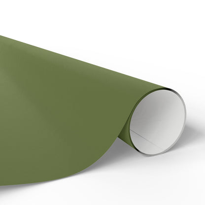 Olive Wrapping Paper Matte or Glossy Gift Wrap 3 Sizes Fine Art Paper