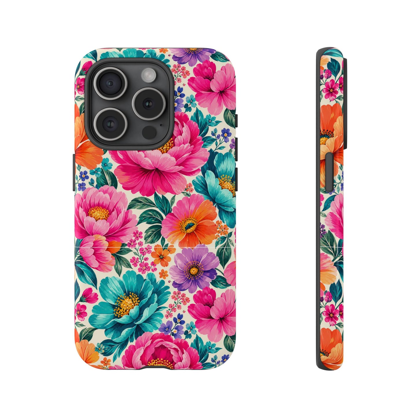 Dreamy Floral Tough Phone Case iPhone Samsung Floral Phone Cover