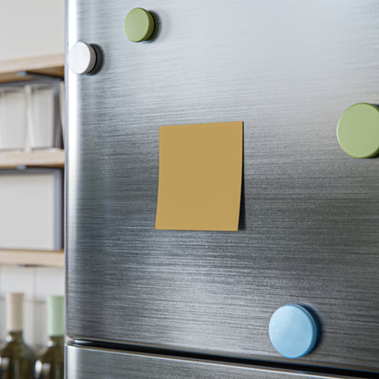 Muted Gold Post It Notes Coordinated Color Collection