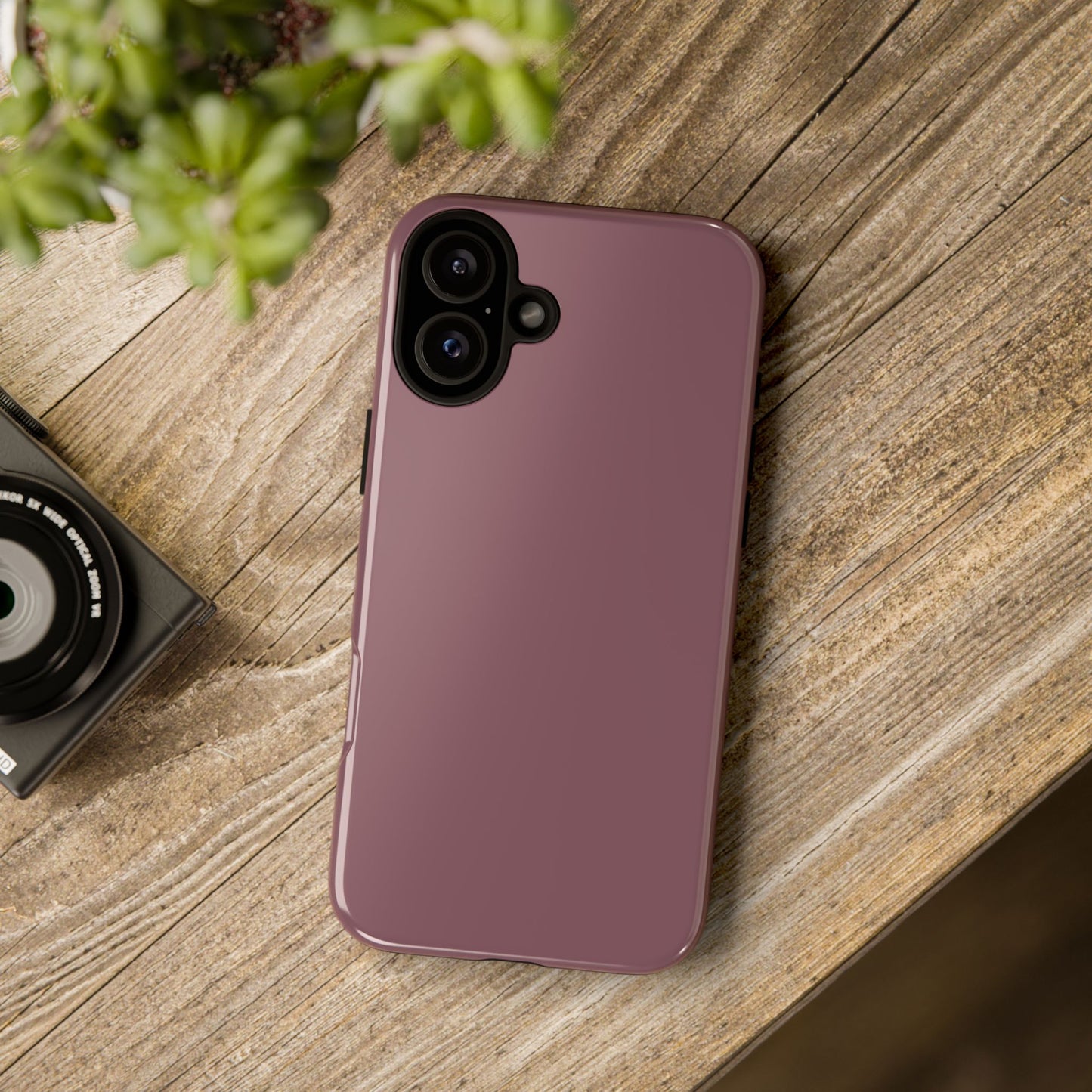 Mauve Tough Cell Phone Case Matte or Glossy Protective Case iPhone Samsung