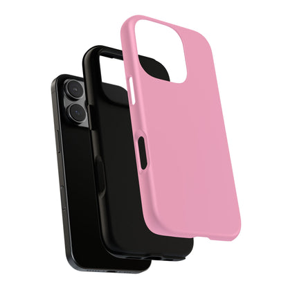 Light Pink Tough Cell Phone Case Matte or Glossy Protective Case iPhone Samsung