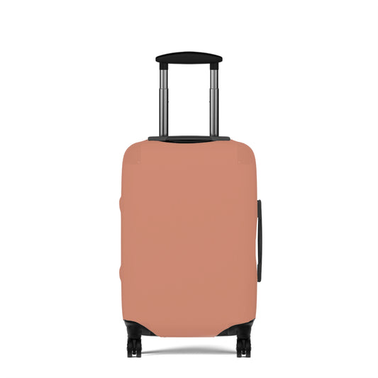 Terracotta Luggage Cover Travel Suitcase Cover Protective Stretch Cover
