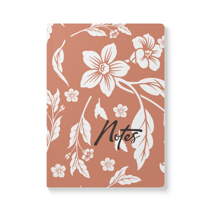Terracotta Floral A5 Lined Journal Coordinated Collection