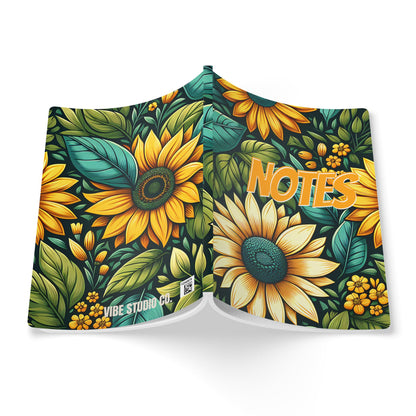 Sunflower Grove A5 Lined Journal