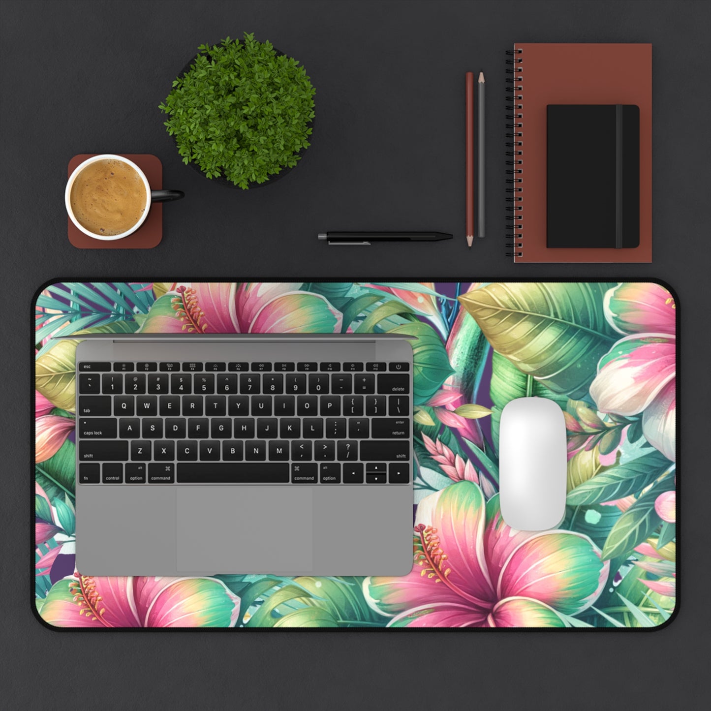 Paradise in Full Bloom Desk Pad (12x18, 12x22, 16x32)