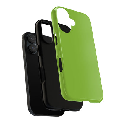 Muted Lime Tough Cell Phone Case Matte or Glossy Protective Case iPhone Samsung
