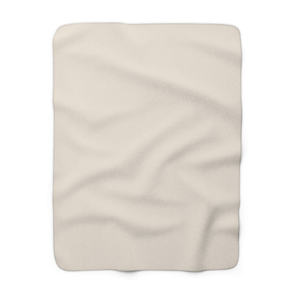 Latte Cream Fleece Blanket Cozy Plush Throw 3 Sizes Soft Warm Blanket