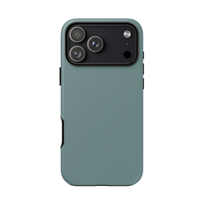 Dusty Blue Tough Cell Phone Case, Matte or Glossy Iphone and Samsung