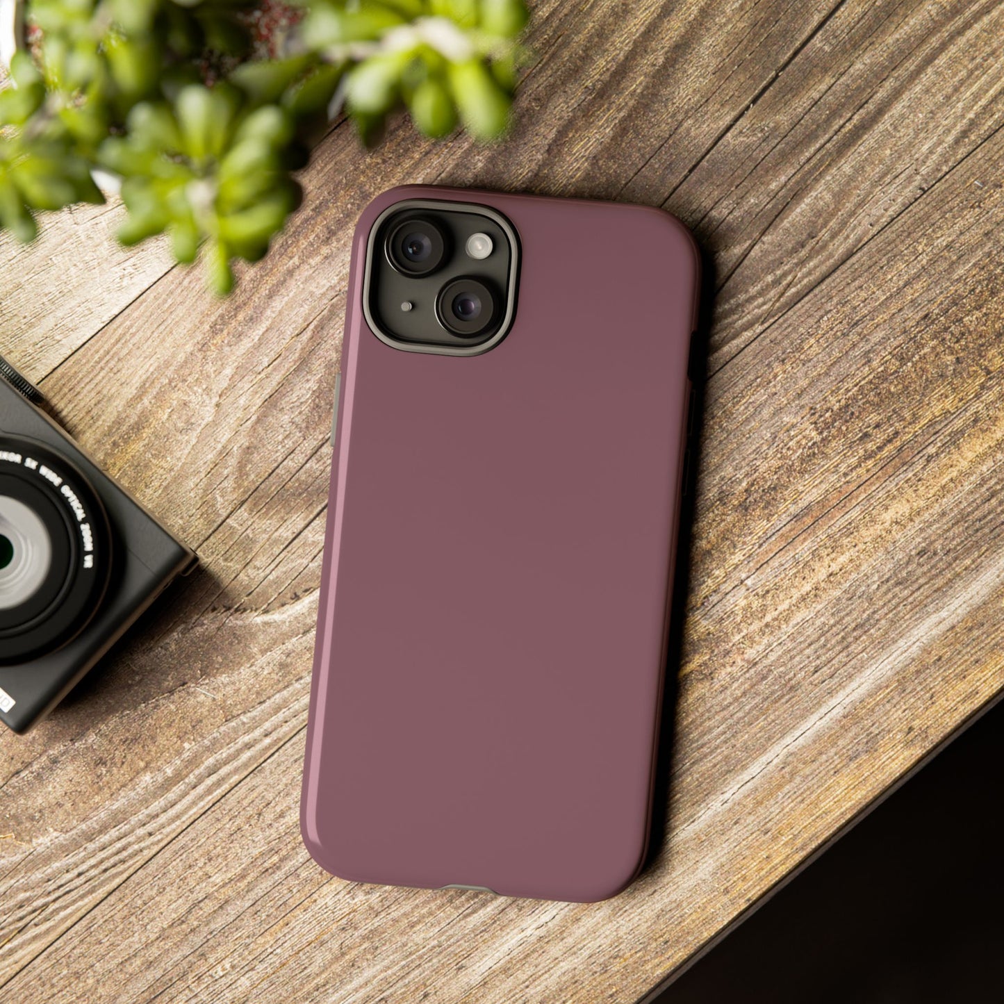 Mauve Tough Cell Phone Case Matte or Glossy Protective Case iPhone Samsung
