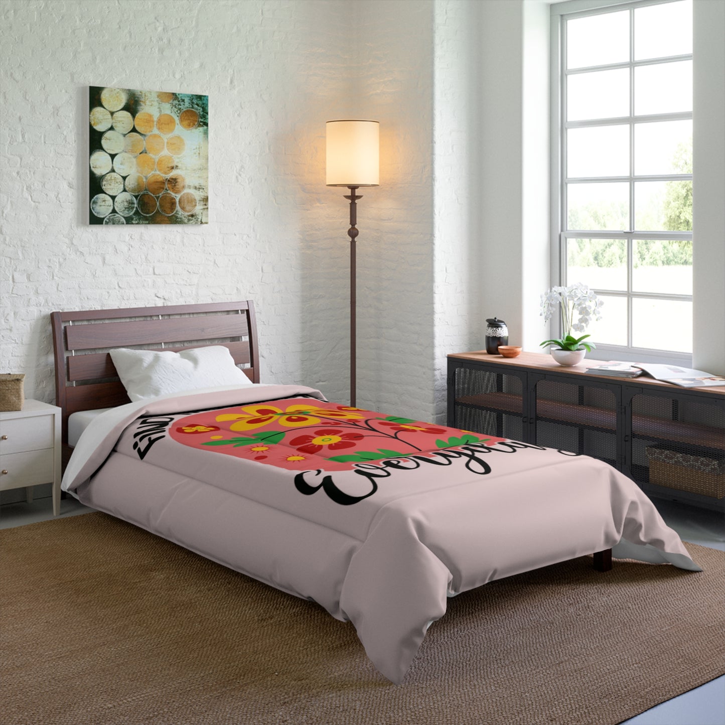 Find the Beauty in Everyday Comforter Floral Bedding