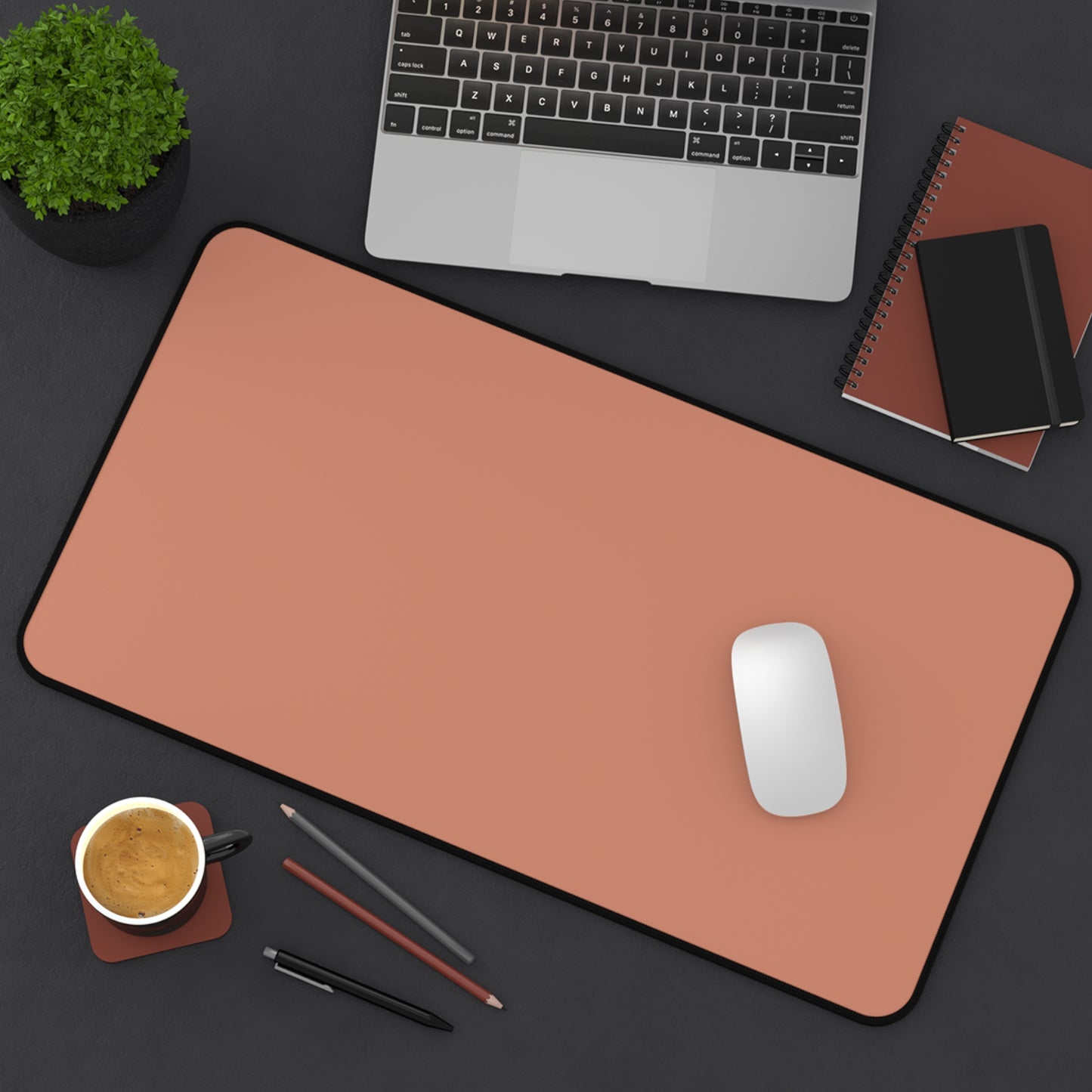 Terracotta Desk Mat Color Coordinated Collection (12x18, 12x22, 16x32)