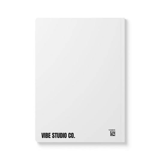 White Color Coordinated Collection A5 Lined Journal