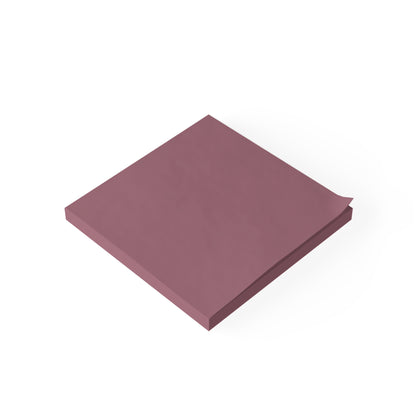 Mauve Post It Notes Coordinated Color Collection