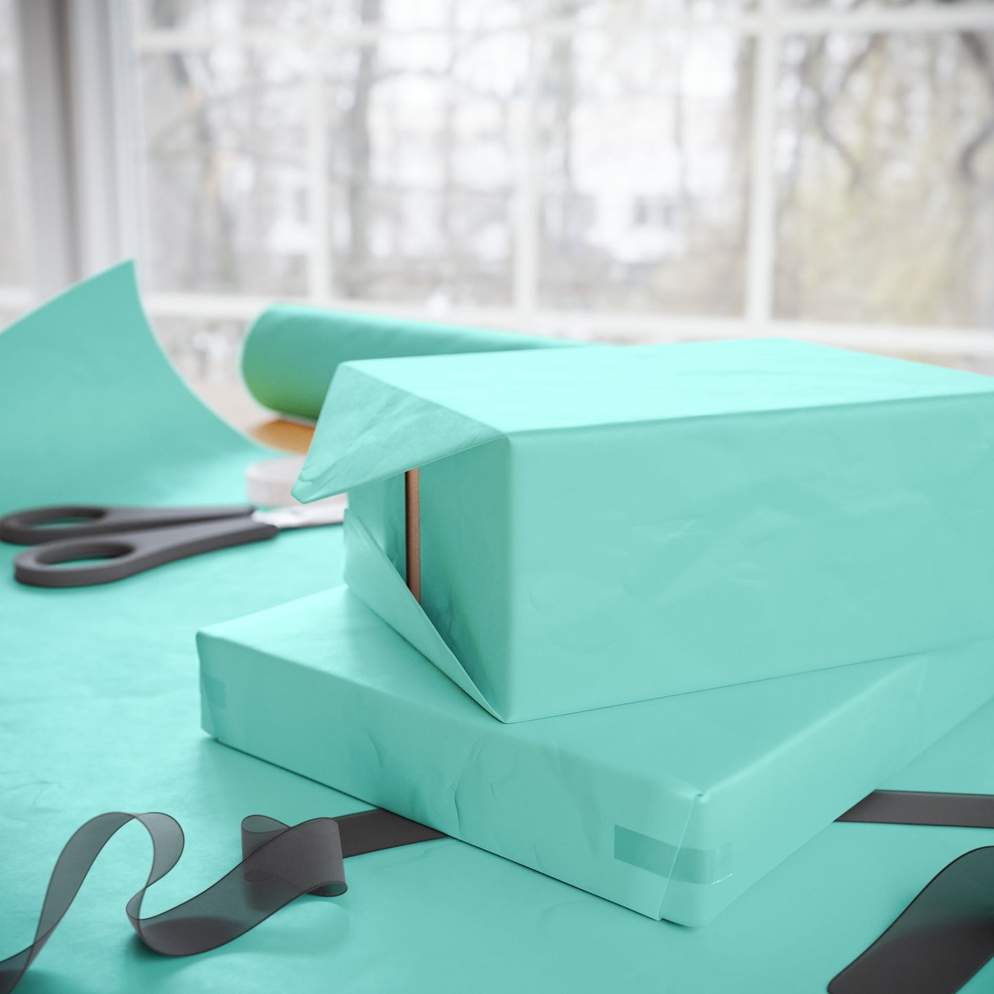 Candy Shop Wrapping Paper Matte or Glossy Gift Wrap 3 Sizes Fine Art Paper