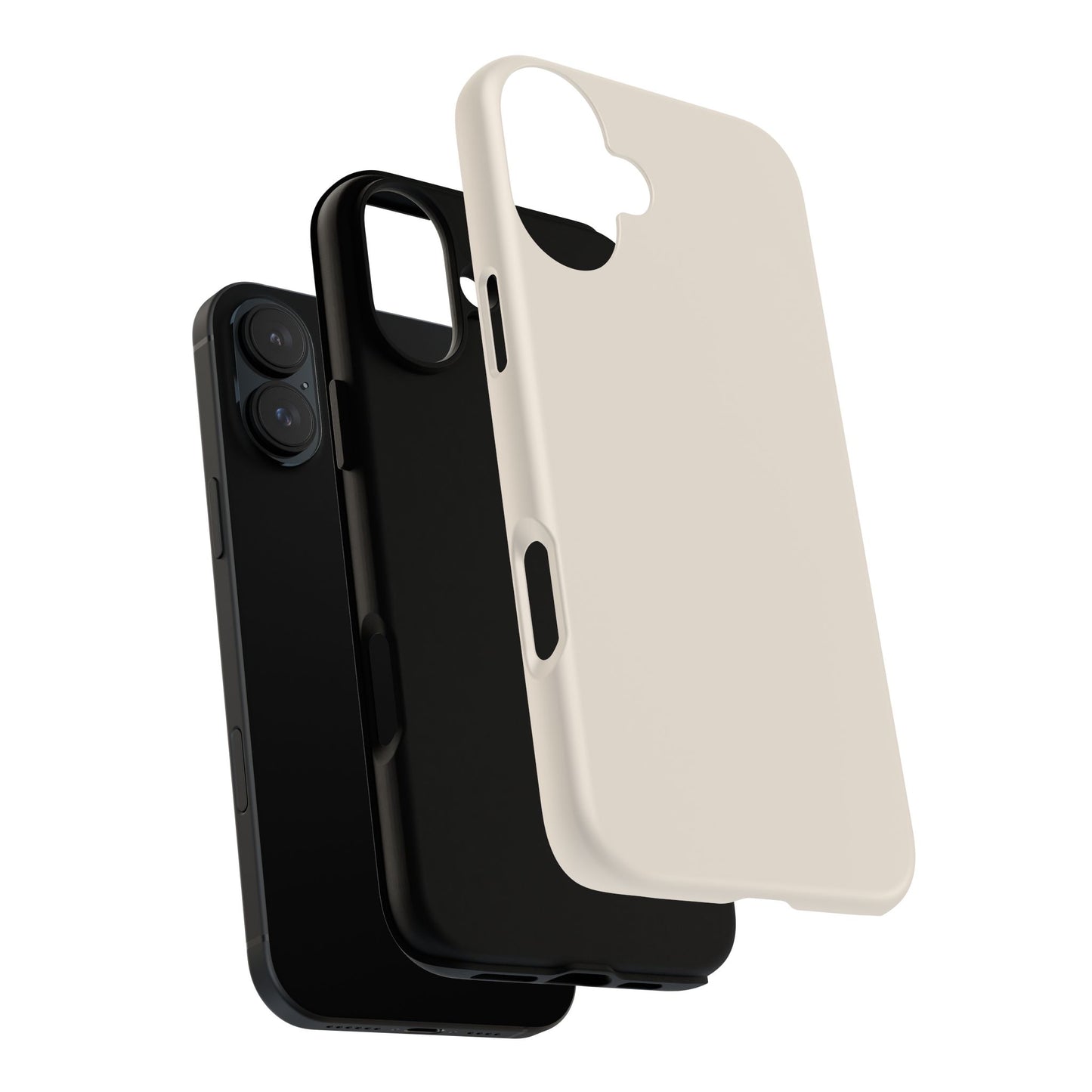 Latte Cream Tough Cell Phone Case Matte or Glossy Protective Case iPhone Samsung