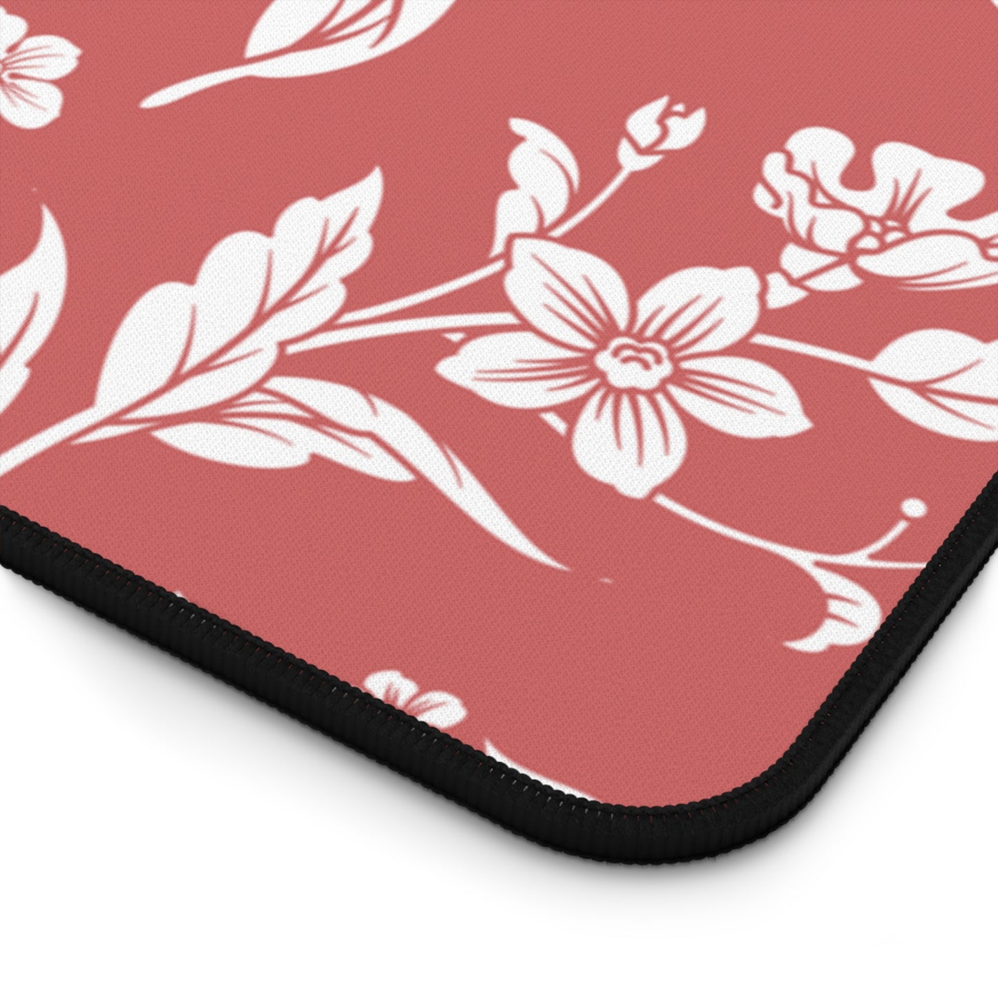 Red Autumns Floral Desk Pad (12x18, 12x22 or 16x32)