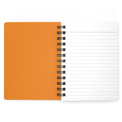 Tangerine Spiral Lined Notebook 150 Page Journal | Coordinated Collection