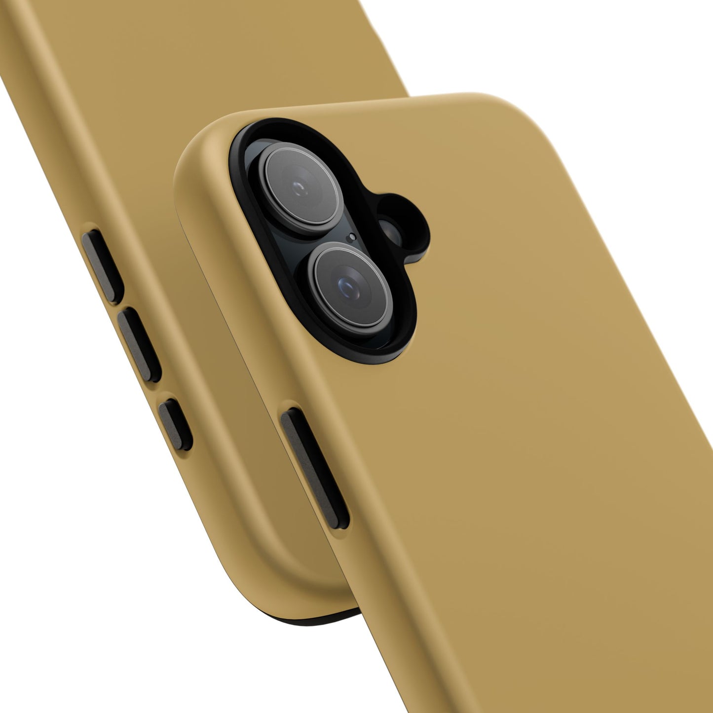 Muted Gold Tough Cell Phone Case Matte or Glossy Protective Case iPhone Samsung