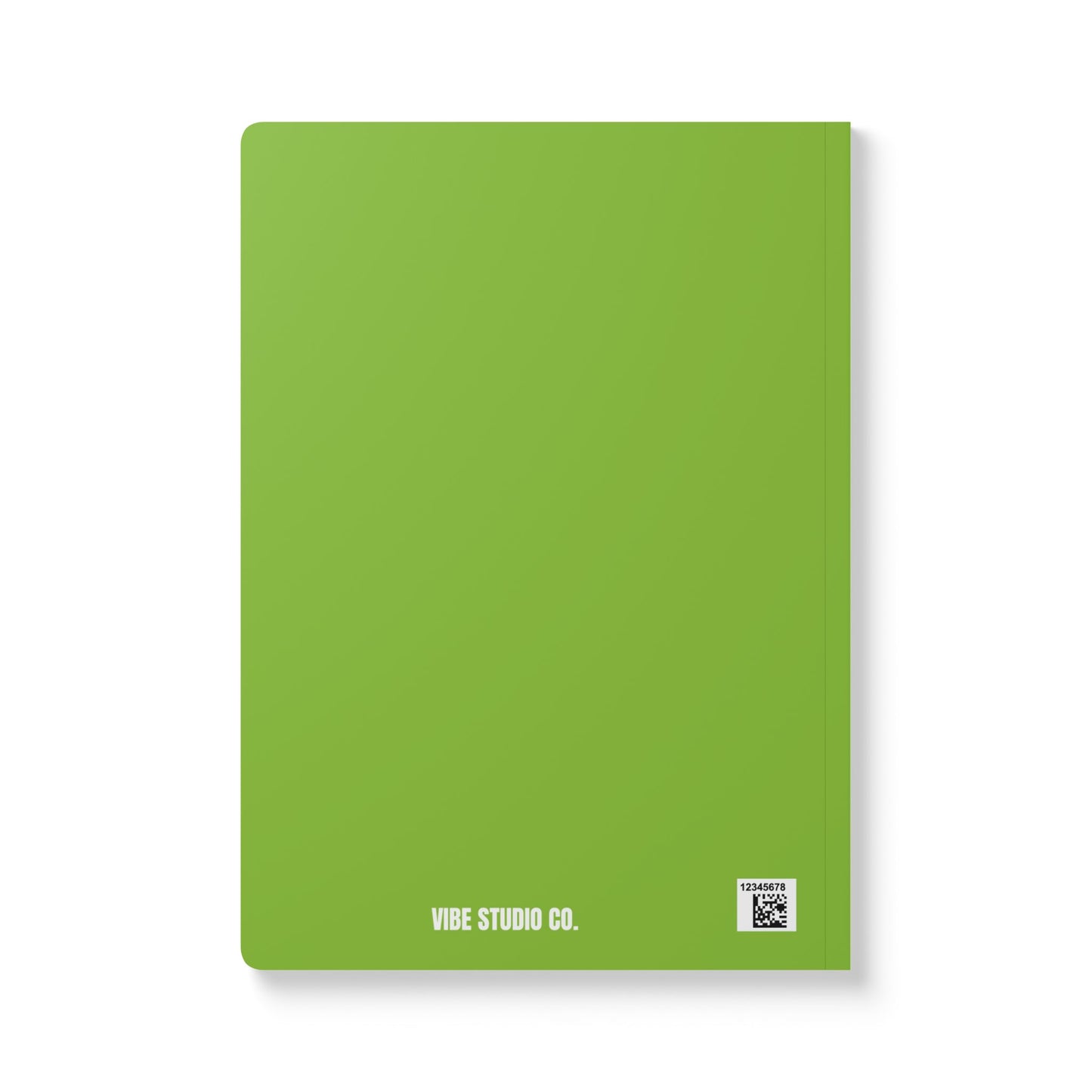 Muted Lime The Journey Starts Now A5 Lined Journal