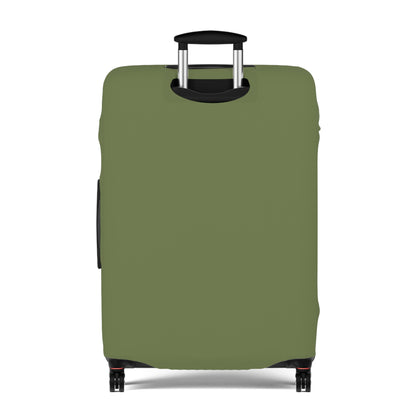 Olive Luggage Cover Travel Suitcase Cover Protective Stretch Cover