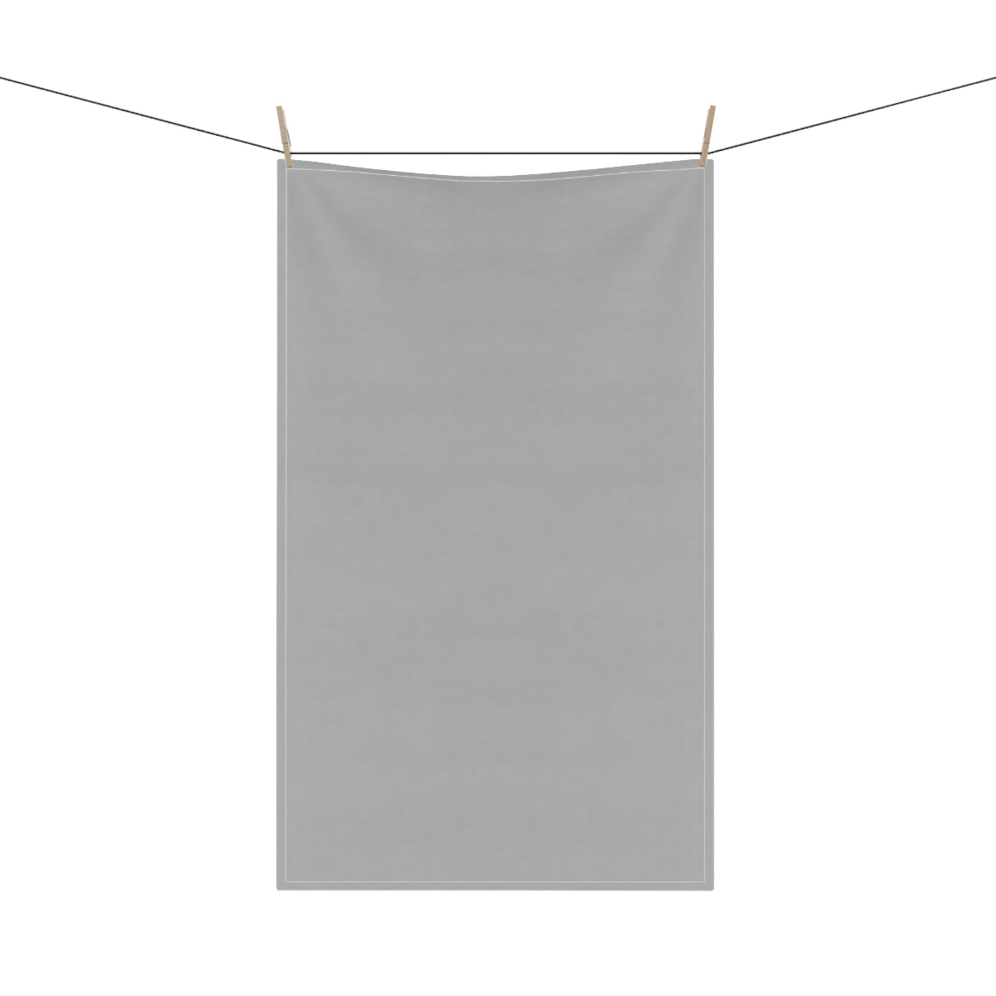 Grayscale Cotton Twill Tea Towel 18 x 30