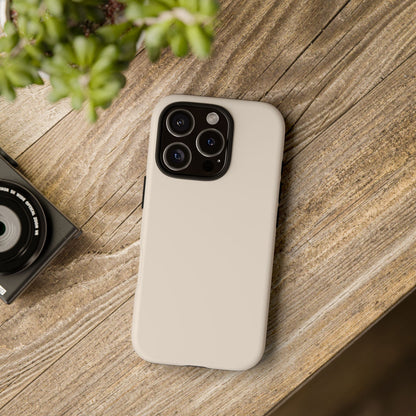 Latte Cream Tough Cell Phone Case Matte or Glossy Protective Case iPhone Samsung
