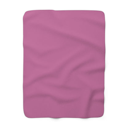 Lilac Wine Sherpa Fleece Blanket Cozy Plush Throw 3 Sizes Soft Warm Blanket