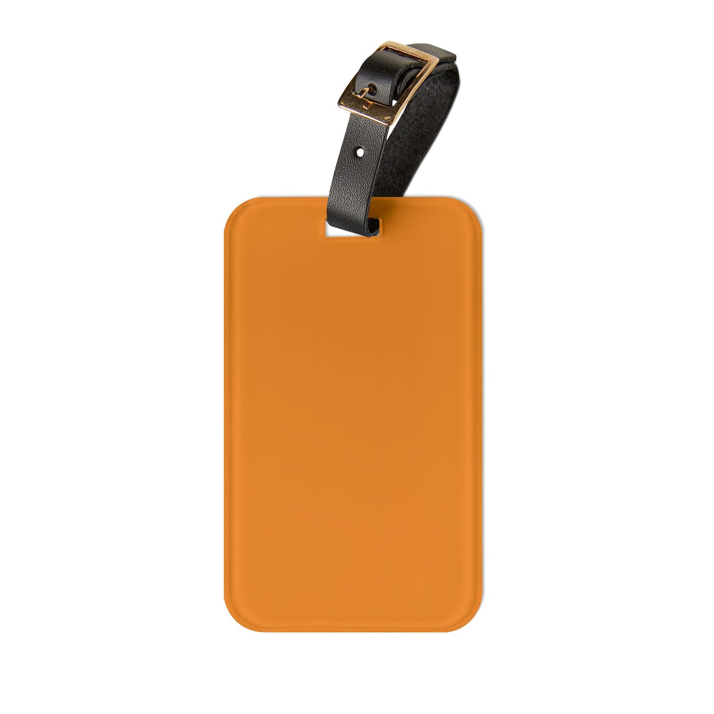 Tangerine Luggage Tag Acrylic Travel Tag